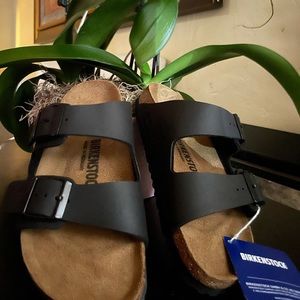 New Birkenstock sandals